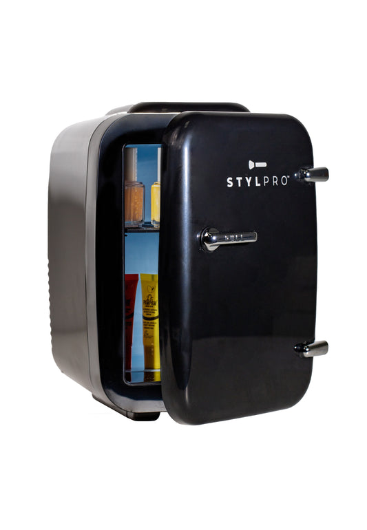 Black & Silver Beauty Fridge