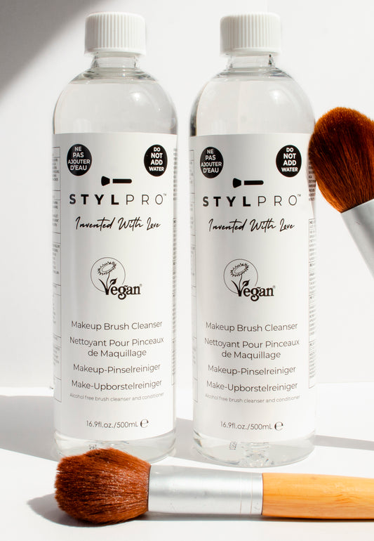 Vegan Makeup Brush Cleanser - 2 Pack