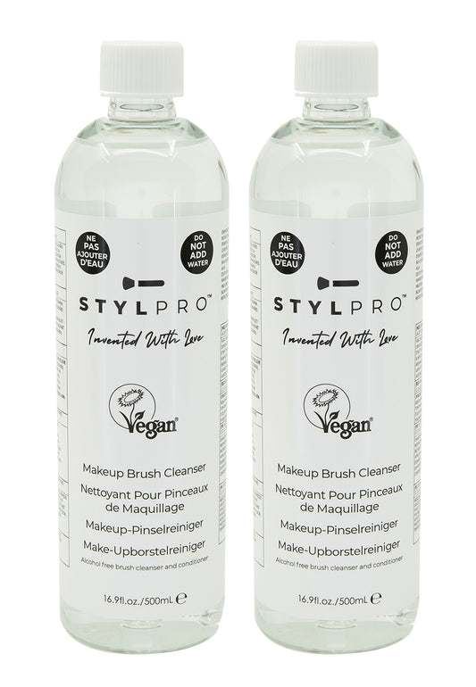 Vegan Makeup Brush Cleanser - 2 Pack