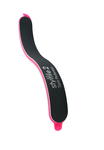 Curved 3-in-1 ergonomic Nail File