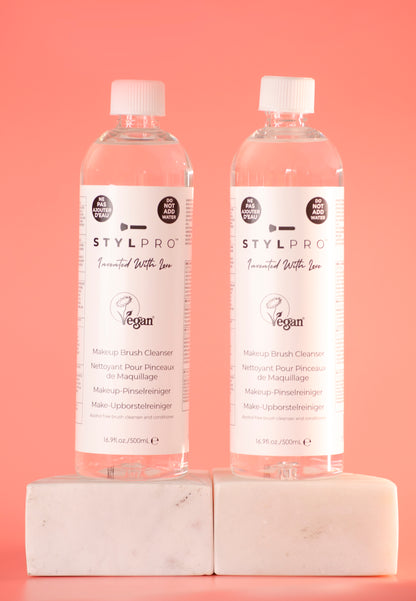 Vegan Makeup Brush Cleanser - 2 Pack