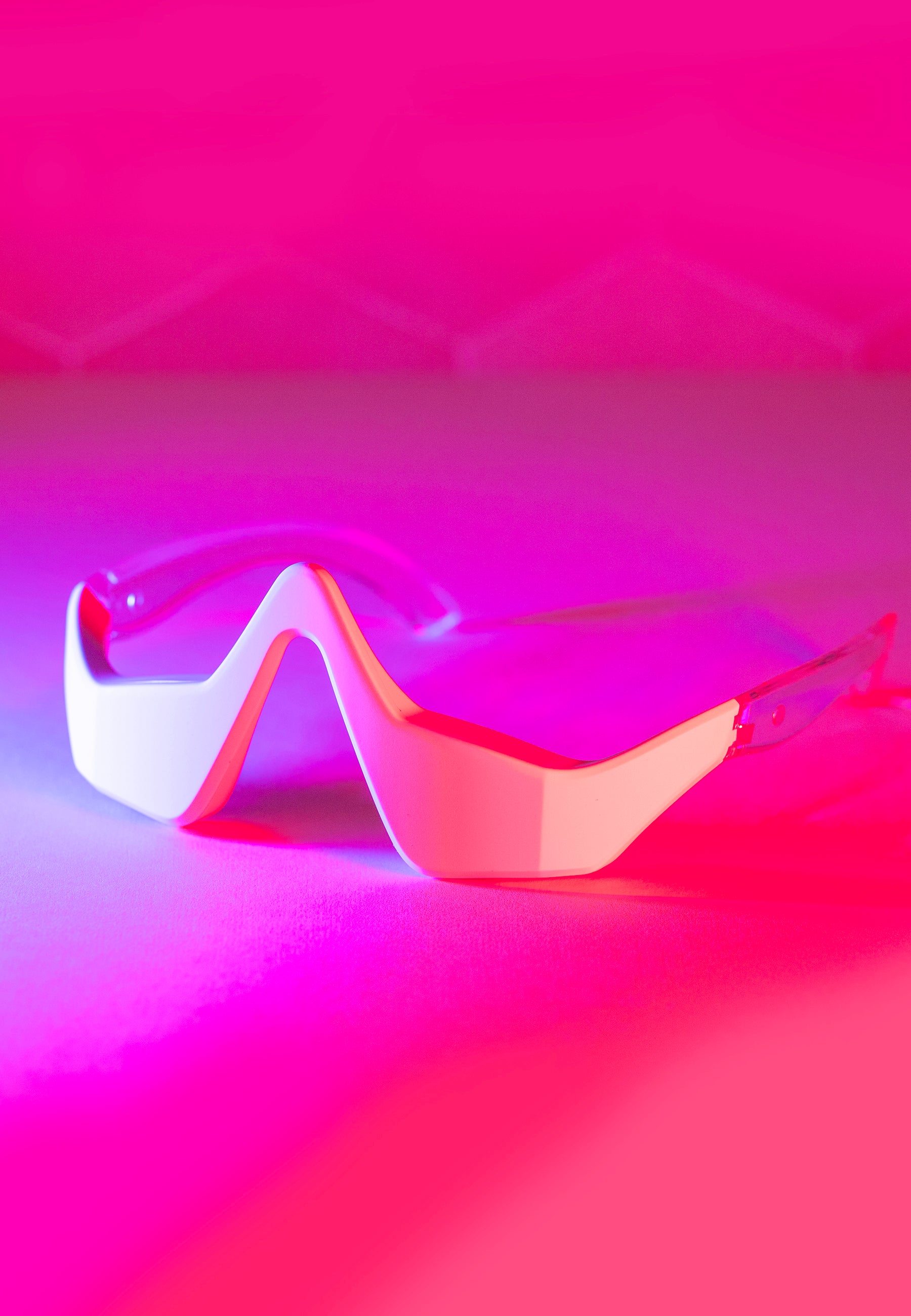 Red led clearance glasses