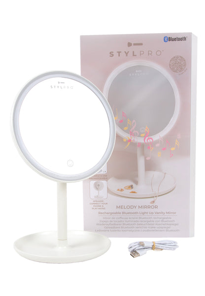 Rechargeable Bluetooth LED Mirror