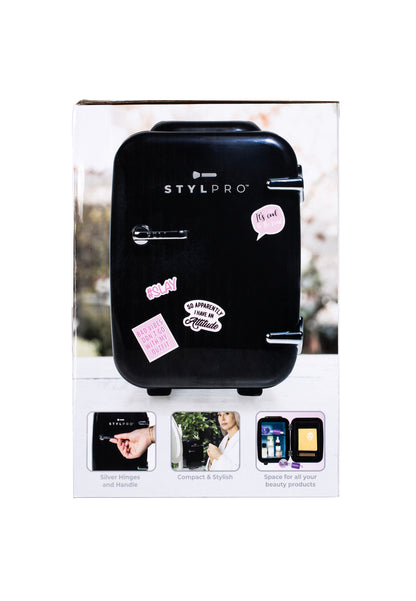 Black & Silver Beauty Fridge