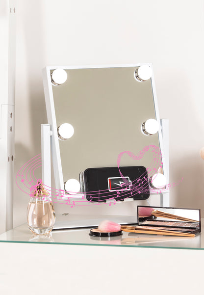 Glam & Groove Hollywood Vanity Music Mirror